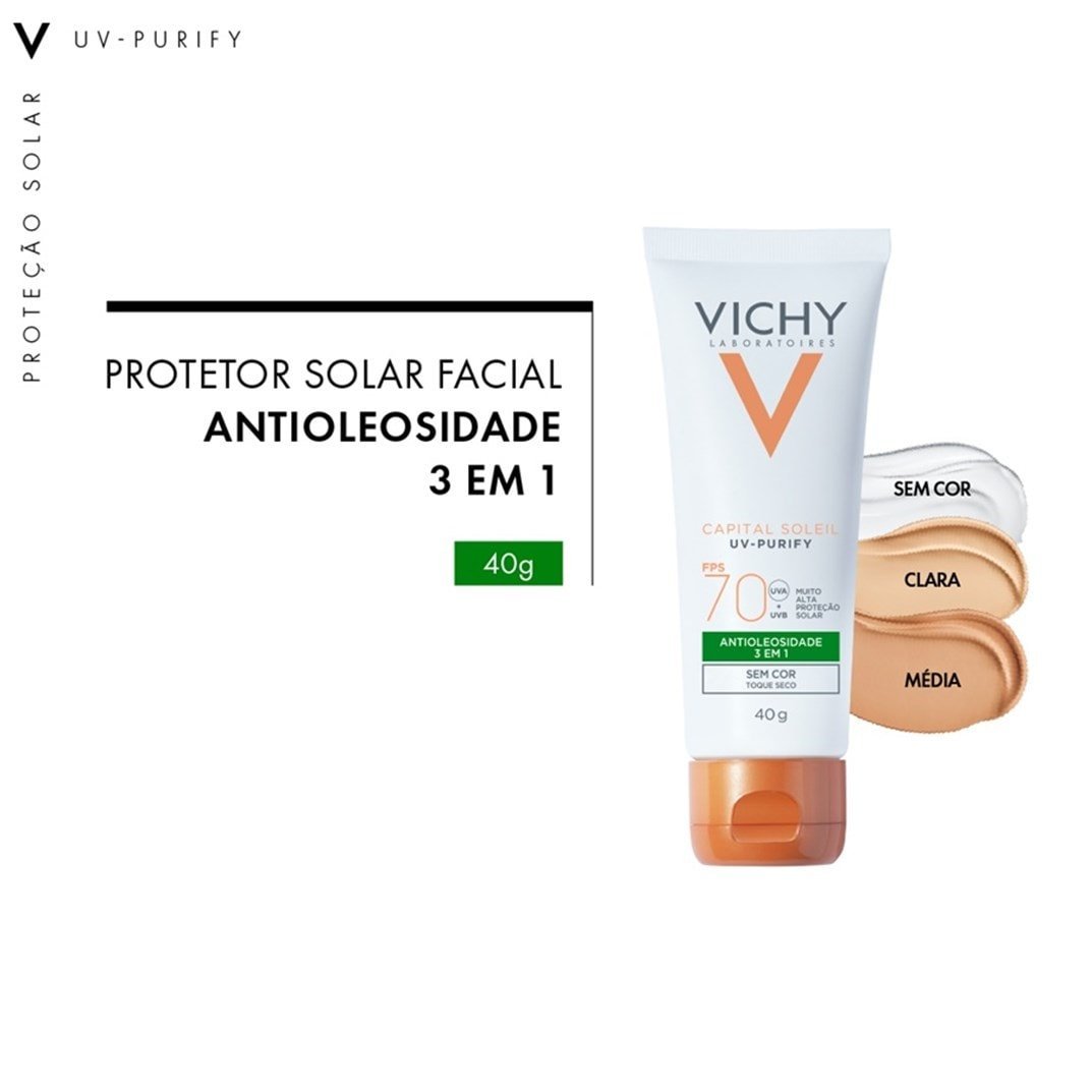 Capital Soleil Purify FPS 70 40g - Imagem 3